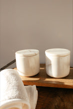 Load image into Gallery viewer, White Marble Canister