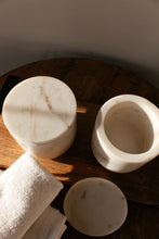 Load image into Gallery viewer, White Marble Canister