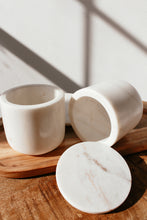 Load image into Gallery viewer, White Marble Canister