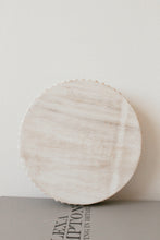Load image into Gallery viewer, White round mini stool