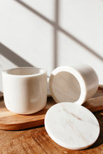 Load image into Gallery viewer, White Marble Canister
