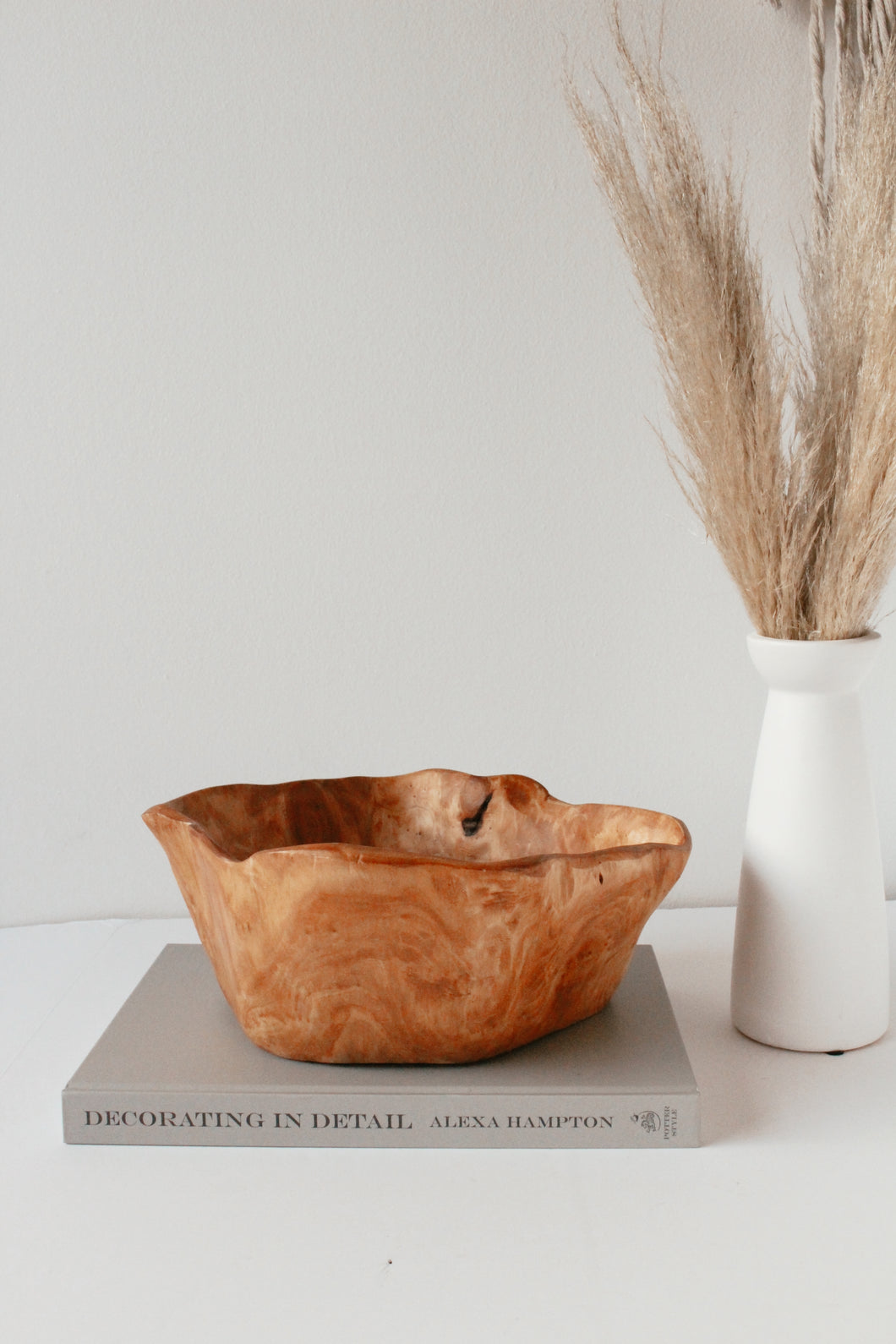 Large Cedar Decorative Bowl