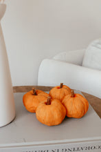 Load image into Gallery viewer, Orange mini pumpkins
