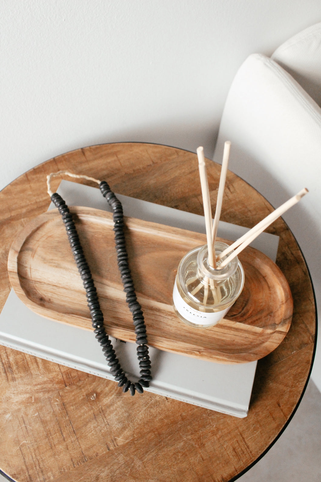 Decorative wood tray