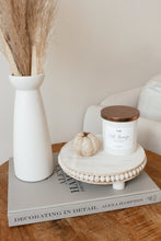 Load image into Gallery viewer, White round mini stool

