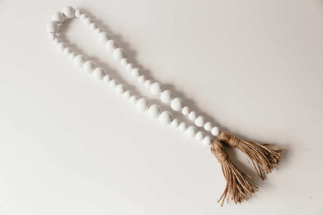 Tassel Wood Beads