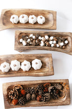 Load image into Gallery viewer, Rectangular Wooden Bowl With Legs
