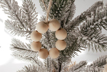 Load image into Gallery viewer, Round Wooden Bead Ornament
